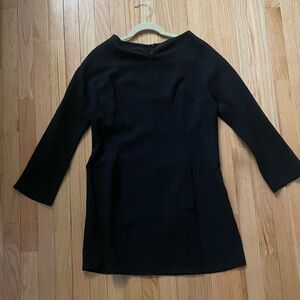 Renè Black Long Sleeve Dress Size Medium